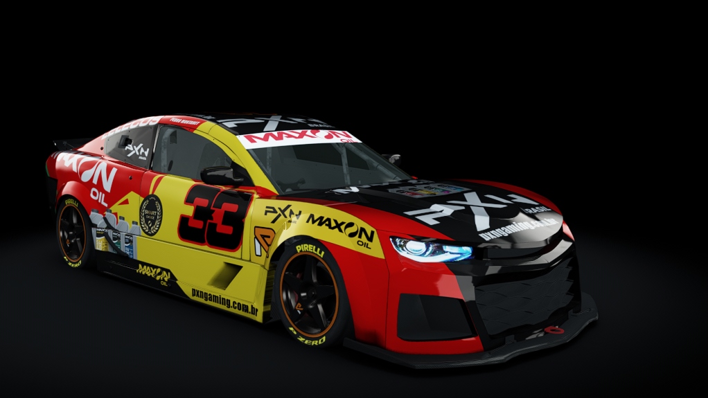 Camaro - Nascar Cup by Racing e-Sports, skin 33 PEDRO MONTANET