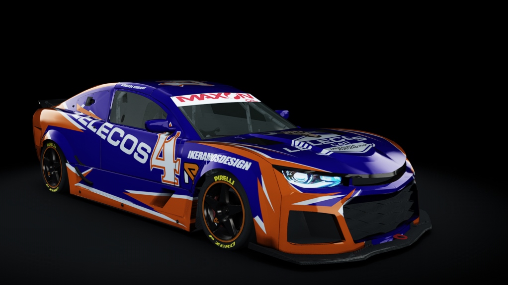 Camaro - Nascar Cup by Racing e-Sports, skin 4 LEONARDO HENRIQUE