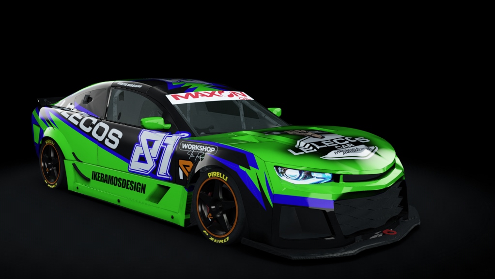 Camaro - Nascar Cup by Racing e-Sports, skin 81 GUINTER MOROSSINO