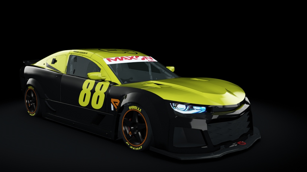 Camaro - Nascar Cup by Racing e-Sports, skin 88 MARCOS SZEREMETA