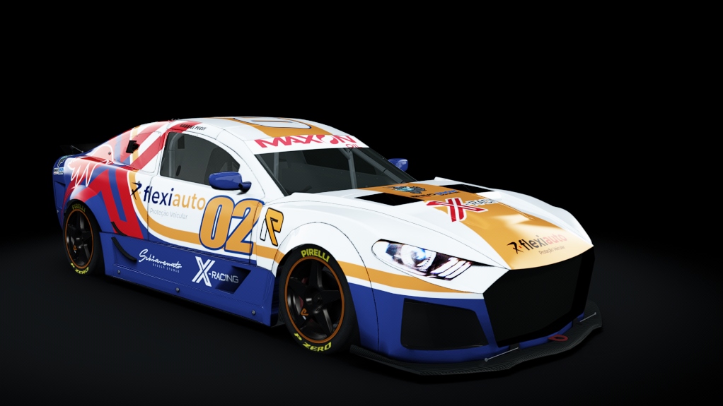 Mustang - Nascar Cup by Racing e-Sports, skin 02 GABRIEL PECLY