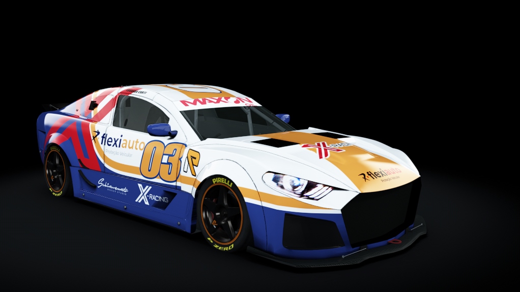 Mustang - Nascar Cup by Racing e-Sports, skin 03 EDUARDO CURTI