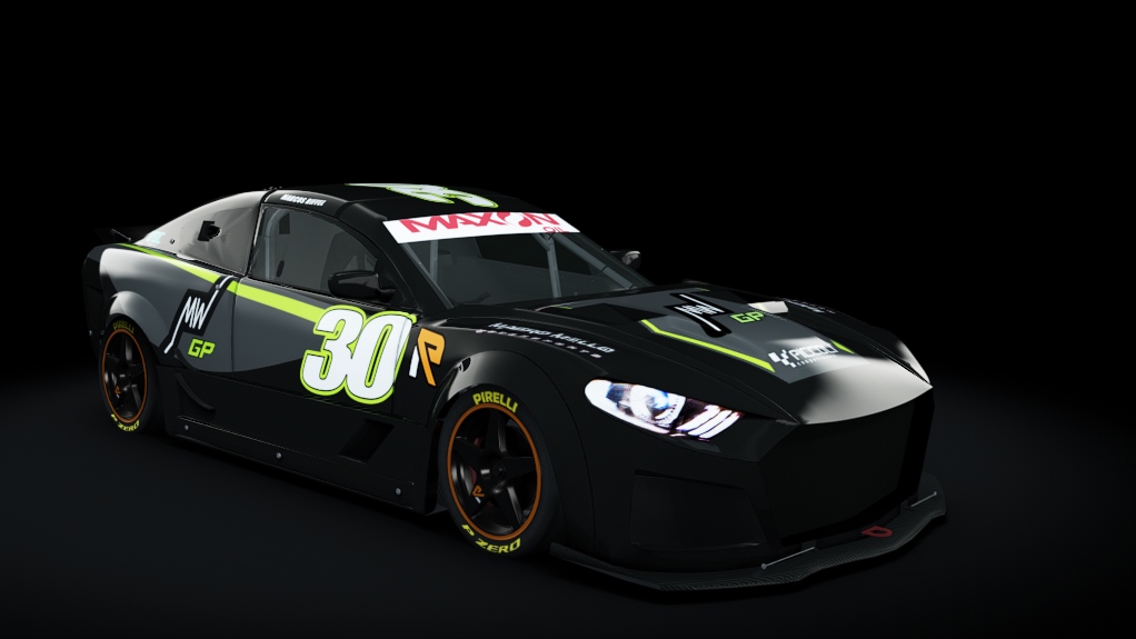 Mustang - Nascar Cup by Racing e-Sports, skin 30 MARCOS RIFFEL