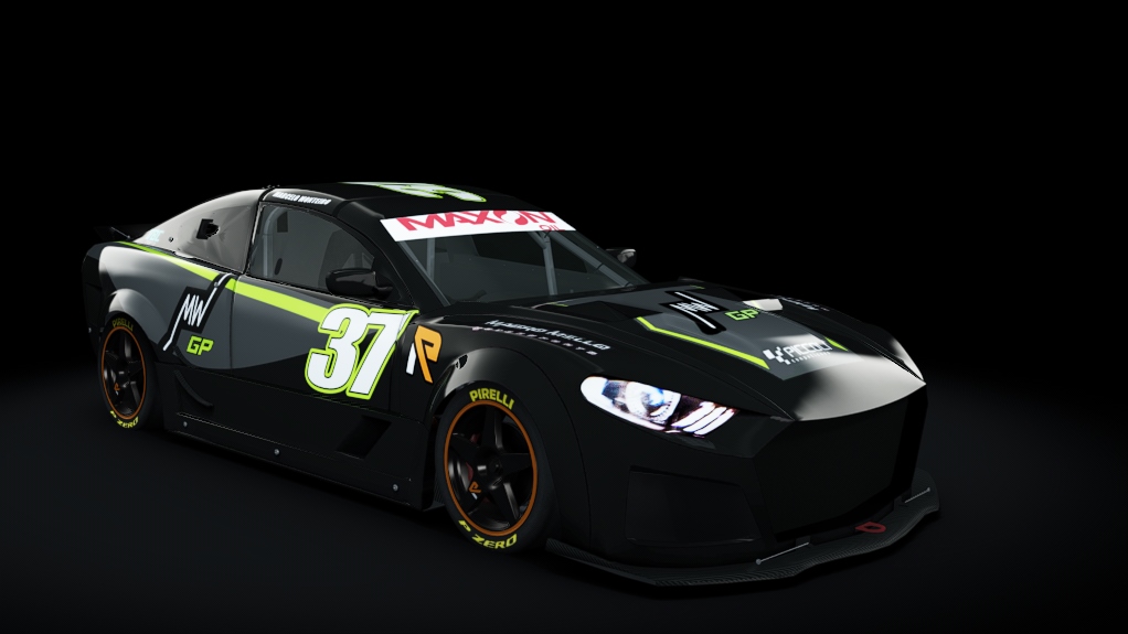 Mustang - Nascar Cup by Racing e-Sports, skin 37 MARCELO MONTEIRO