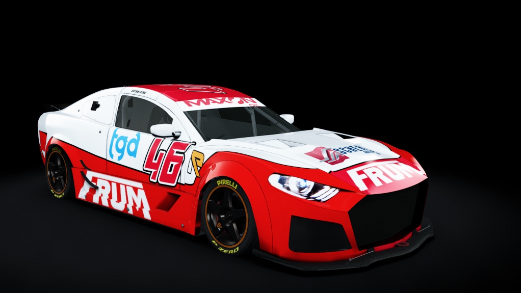 Mustang - Nascar Cup by Racing e-Sports, skin 46 VITOR GENZ