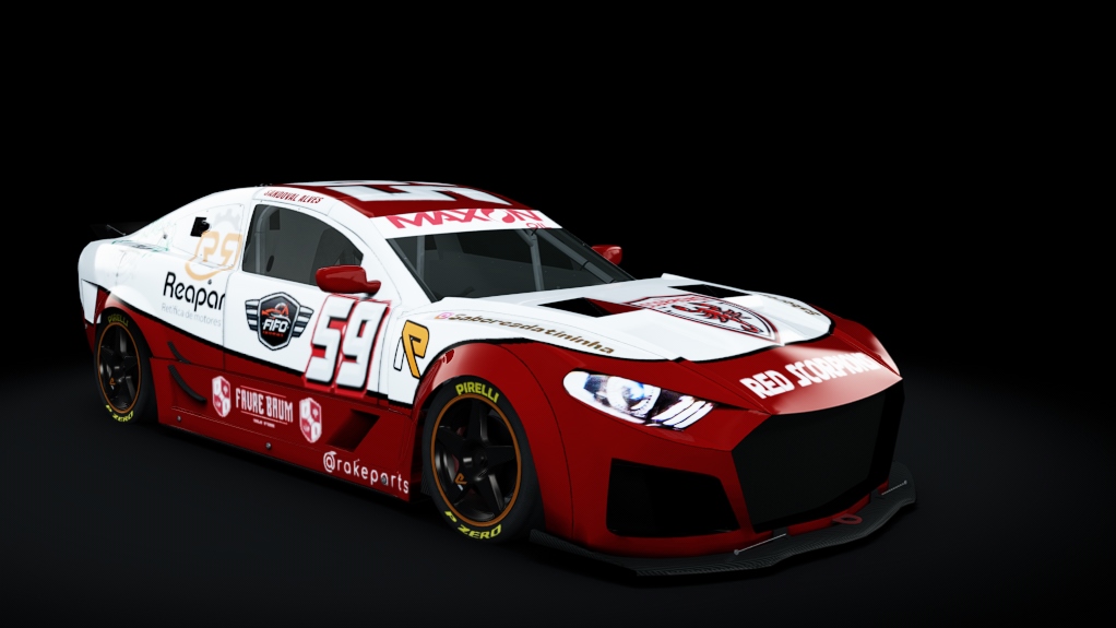 Mustang - Nascar Cup by Racing e-Sports, skin 59 SANDOVAL ALVES