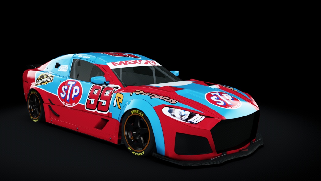 Mustang - Nascar Cup by Racing e-Sports, skin 99 ENZO FALQUETE