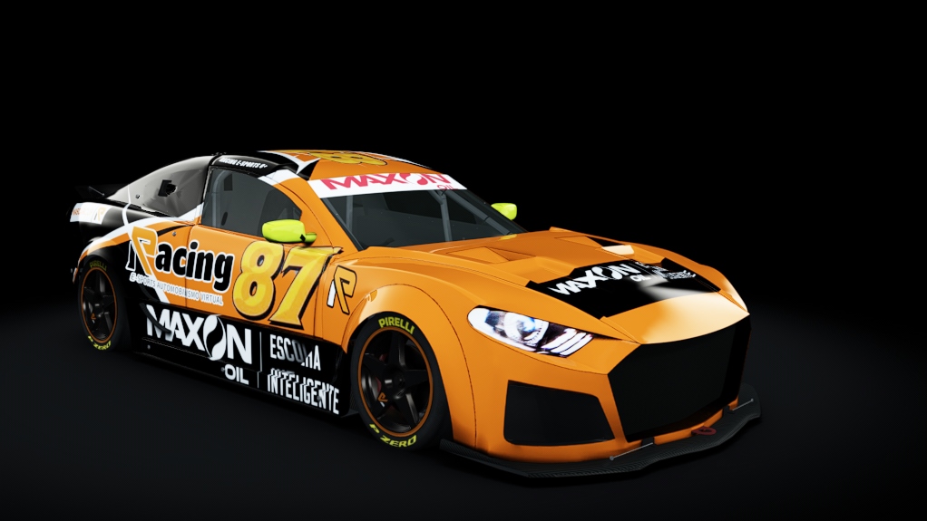 Mustang - Nascar Cup by Racing e-Sports, skin Racing e-Sports