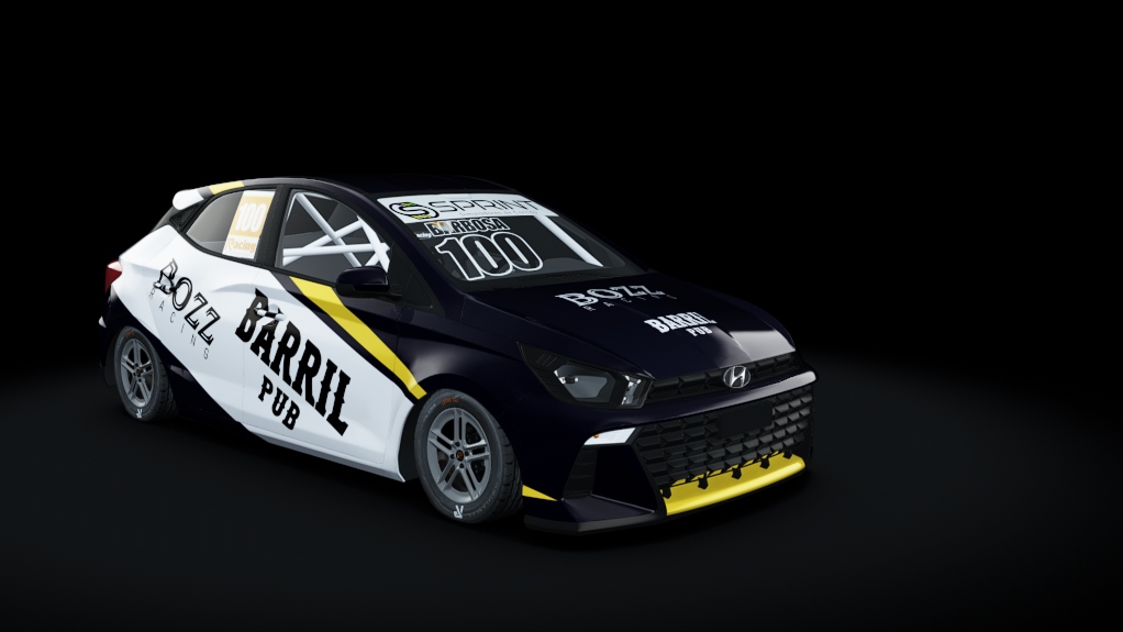 New HB20 - Turismo Cup by Racing e-Sports - 2ª Temporada, skin 100 LUCIANO BARBOSA