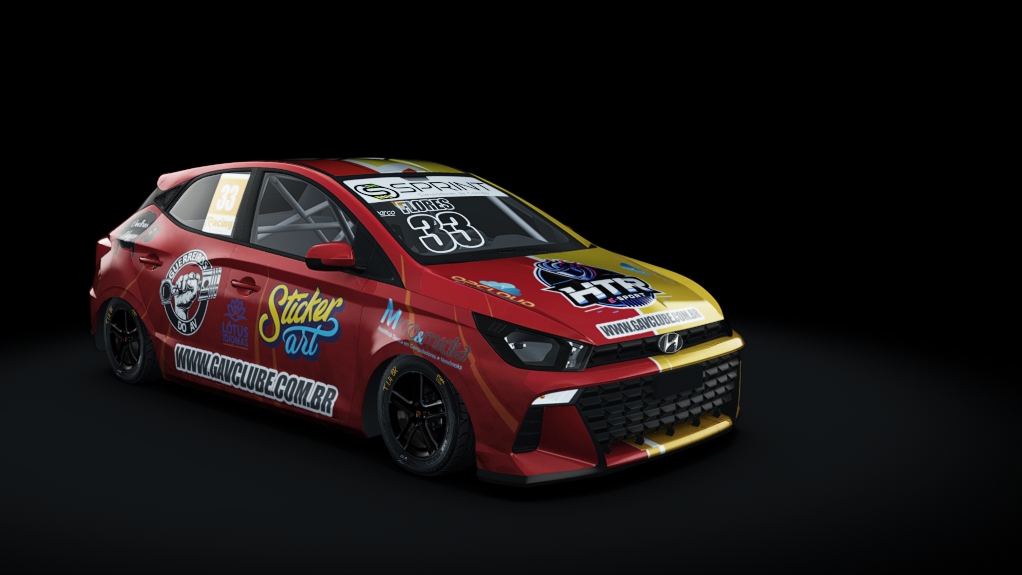 New HB20 - Turismo Cup by Racing e-Sports - 2ª Temporada, skin 33 RODRIGO FLORES