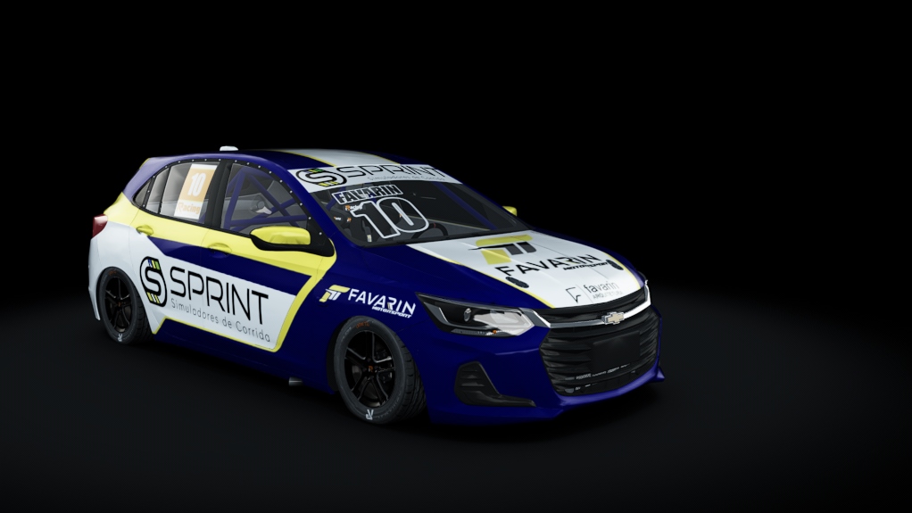 New Onix - Turismo Cup by Racing e-Sports - 2ª Temporada, skin 10 EDGAR FAVARIN