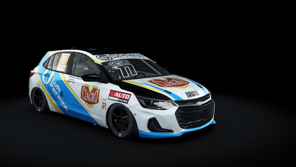 New Onix - Turismo Cup by Racing e-Sports - 2ª Temporada, skin 77 ANDREAS SPECHT