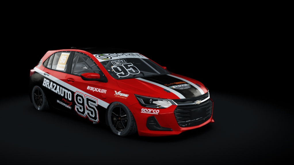 New Onix - Turismo Cup by Racing e-Sports - 2ª Temporada, skin 95 RAFAEL BRAZ