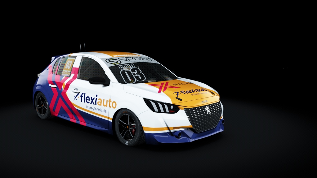 Peugeot - Turismo Cup by Racing e-Sports - 2ª Temporada, skin 03 EDUARDO CURTI