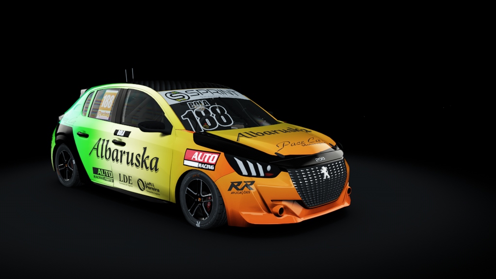 Peugeot - Turismo Cup by Racing e-Sports - 2ª Temporada, skin 188 JAIR BOLA JUNIOR