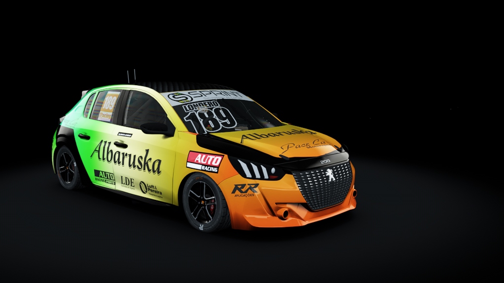 Peugeot - Turismo Cup by Racing e-Sports - 2ª Temporada, skin 189 GILBERTO LONDERO