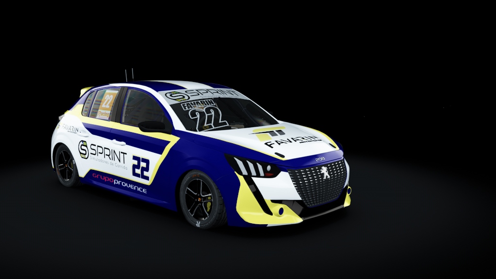 Peugeot - Turismo Cup by Racing e-Sports - 2ª Temporada, skin 22 ISRAEL FAVARIN