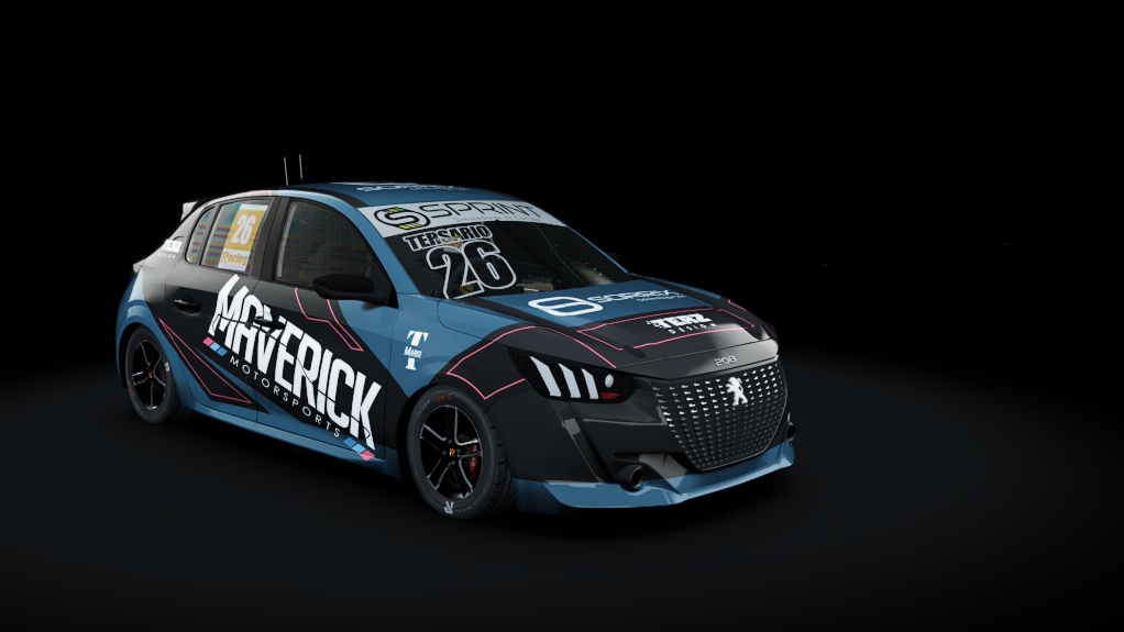 Peugeot - Turismo Cup by Racing e-Sports - 2ª Temporada, skin 26 BRUNO TERSARIO