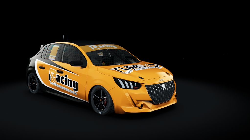 Peugeot - Turismo Cup by Racing e-Sports - 2ª Temporada, skin Racing e-Sports