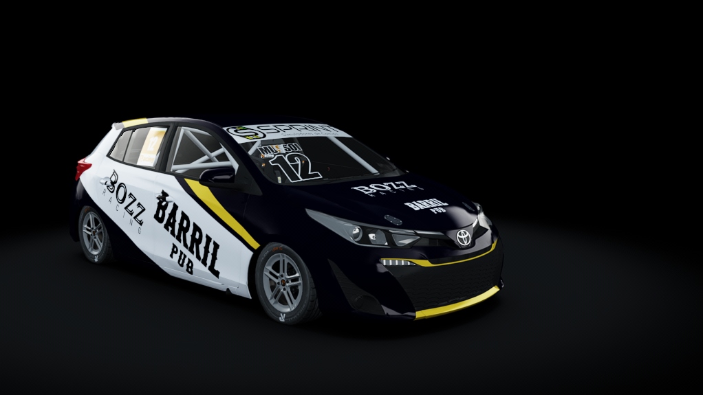 Yaris - Turismo Cup by Racing e-Sports - 2ª Temporada, skin 12 CEZAR MUSSOI