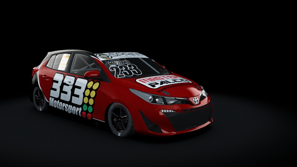 Yaris - Turismo Cup by Racing e-Sports - 2ª Temporada, skin 233 LUCAS MONTANO