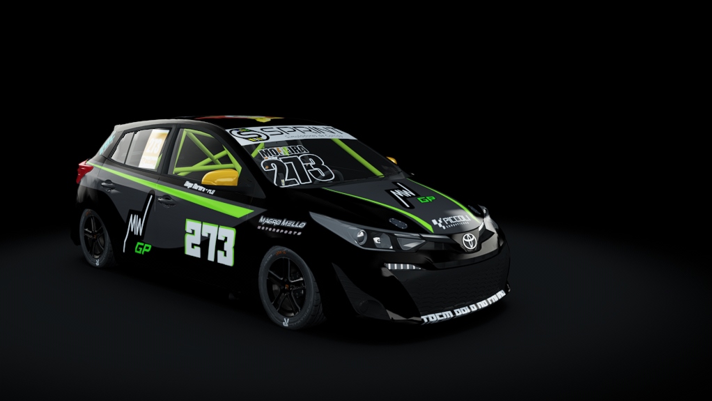 Yaris - Turismo Cup by Racing e-Sports - 2ª Temporada, skin 273 DIEGO MOREIRA