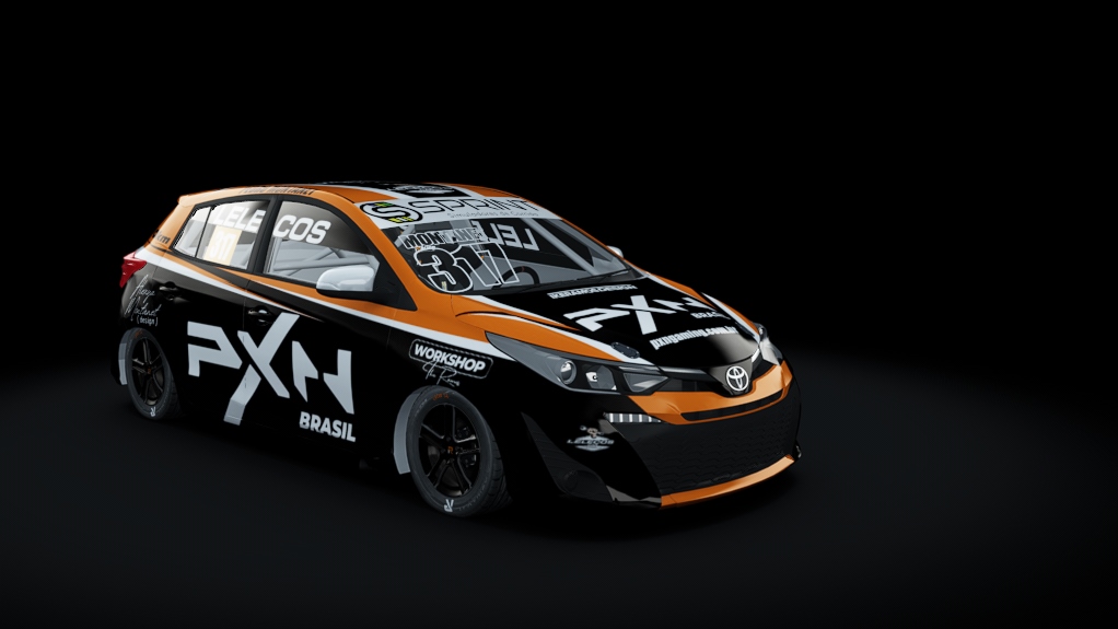 Yaris - Turismo Cup by Racing e-Sports - 2ª Temporada, skin 317 PEDRO MONTANET