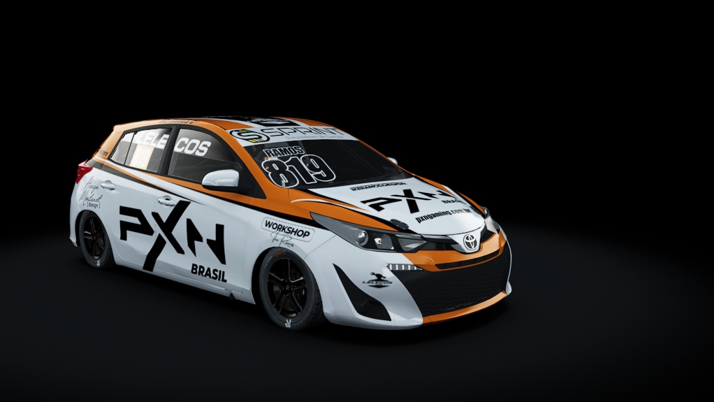 Yaris - Turismo Cup by Racing e-Sports - 2ª Temporada, skin 819 IKE RAMOS