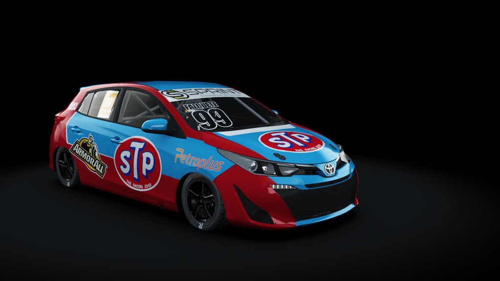 Yaris - Turismo Cup by Racing e-Sports - 2ª Temporada, skin 99 ENZO FALQUETE