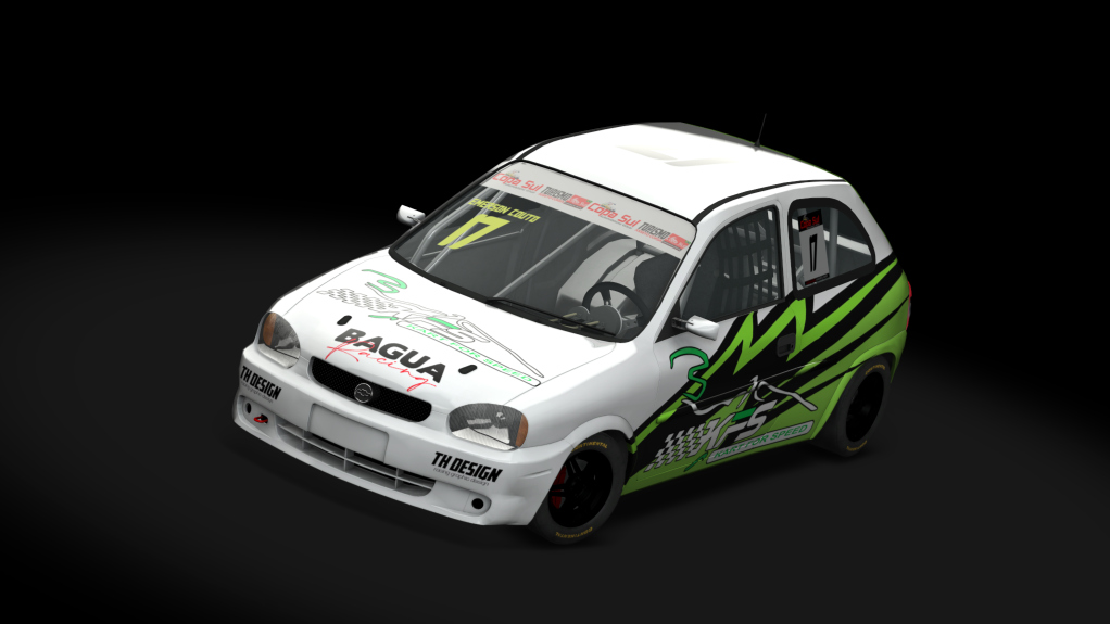 Copasul Turismo1400 Chevrolet Corsa, skin #17 - Emerson Couto - Corsa