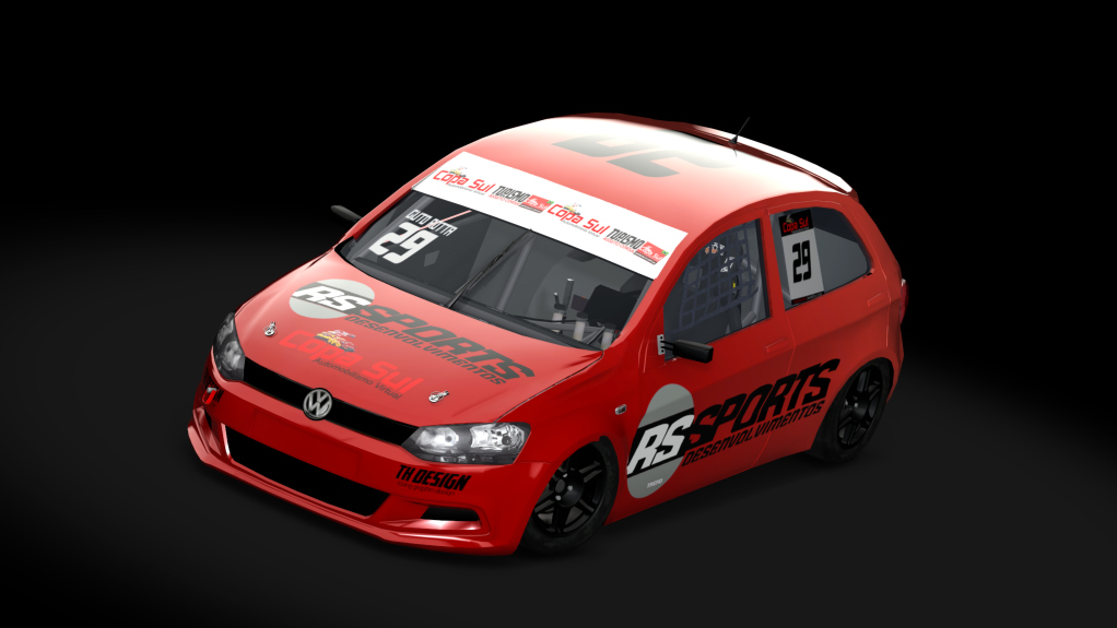 Copasul Turismo1400 Volkswagen GOL, skin #29 - Nome Sobrenome - Gol