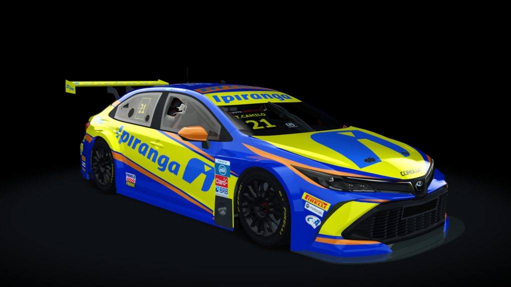 Stock Car 2022 Corolla, skin 21