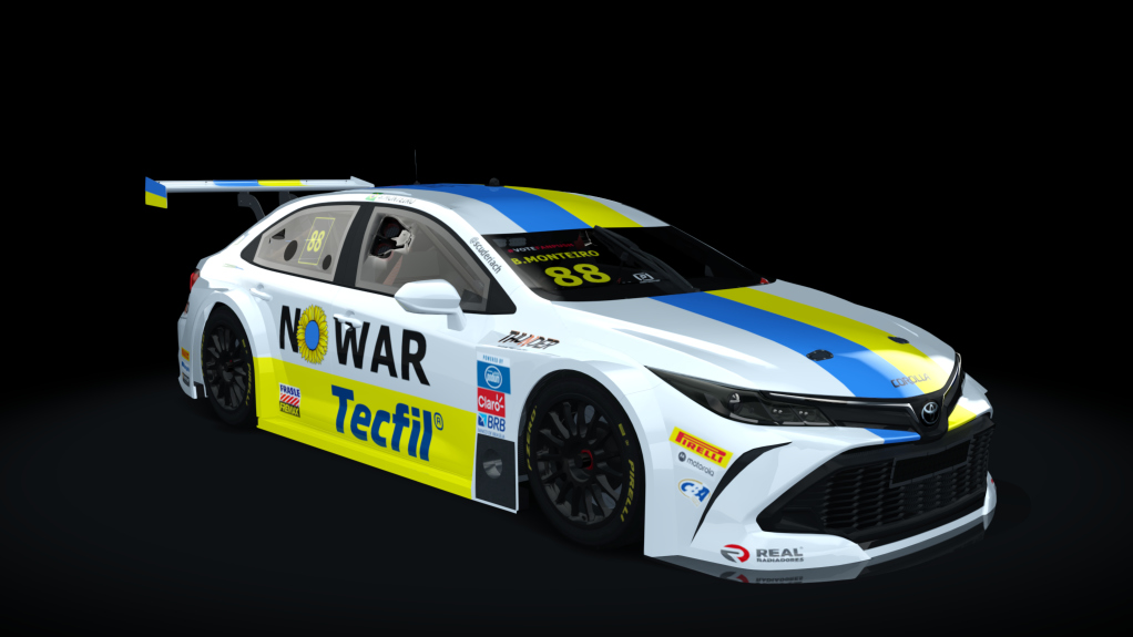 Stock Car 2022 Corolla, skin 88