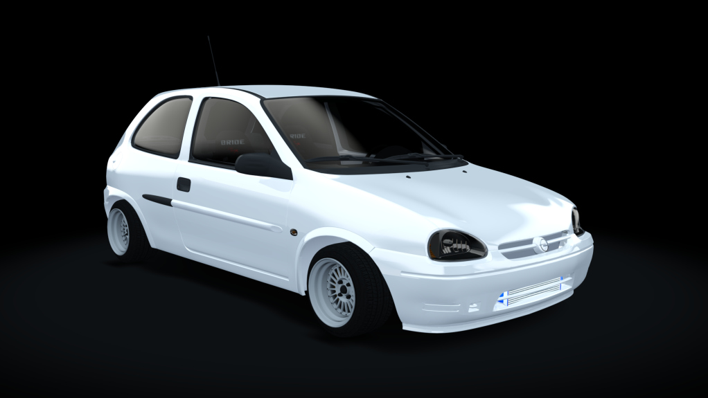 Opel Corsa B 1.9td, skin branco