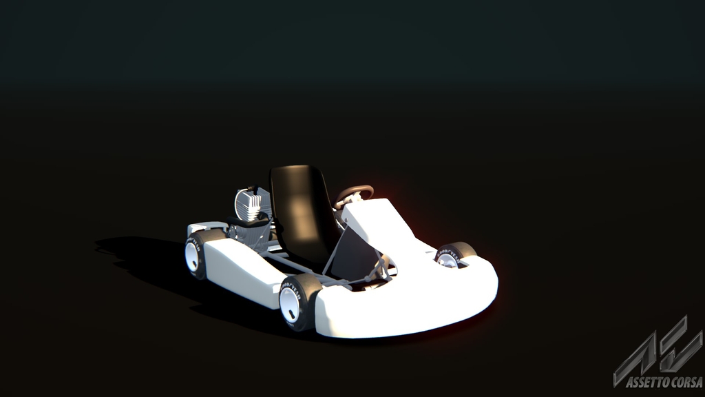 Kart 125 Shifter, skin white