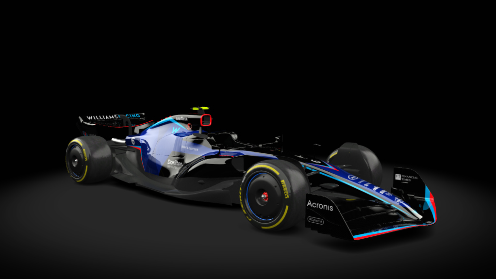 F1 2022 FW44 '22 (SDGP), skin Latifi