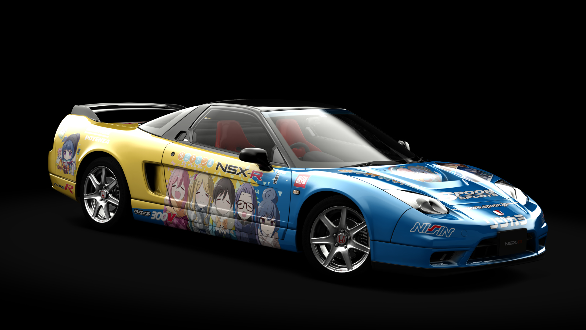 Honda NSX Type R '02, skin 09_ゆるキャン△