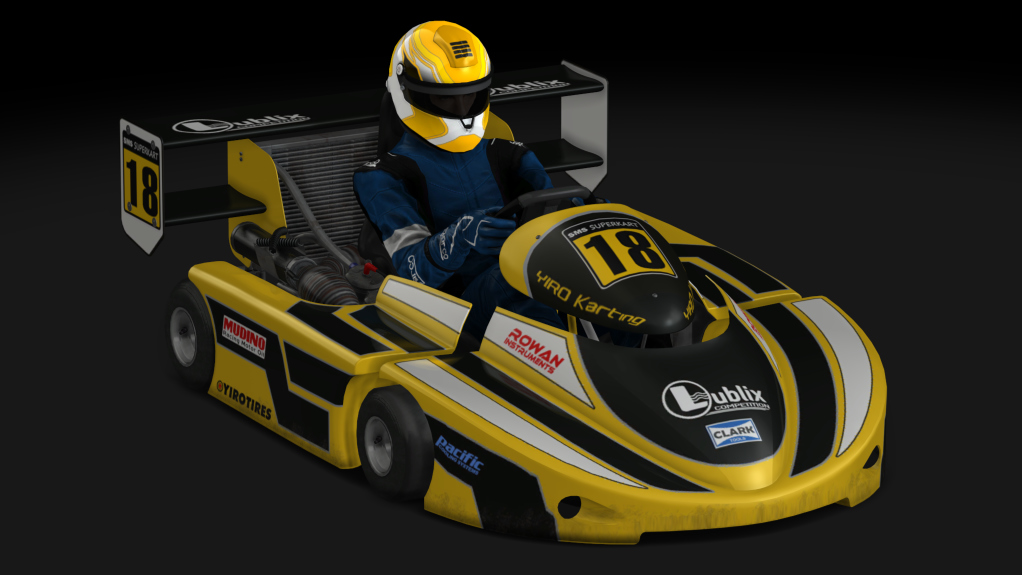 Superkart 250cc International, skin 18