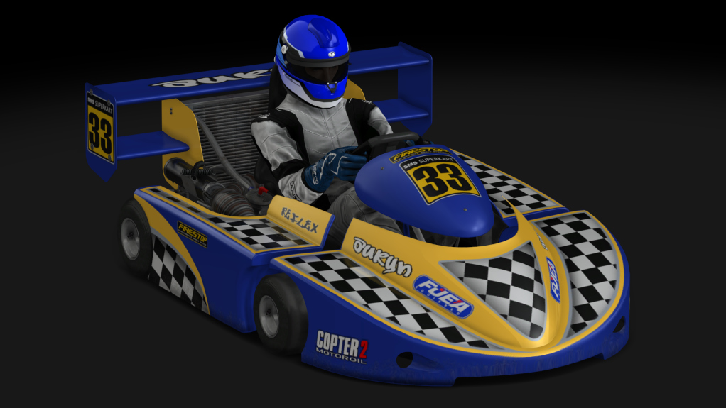 Superkart 250cc International, skin 33