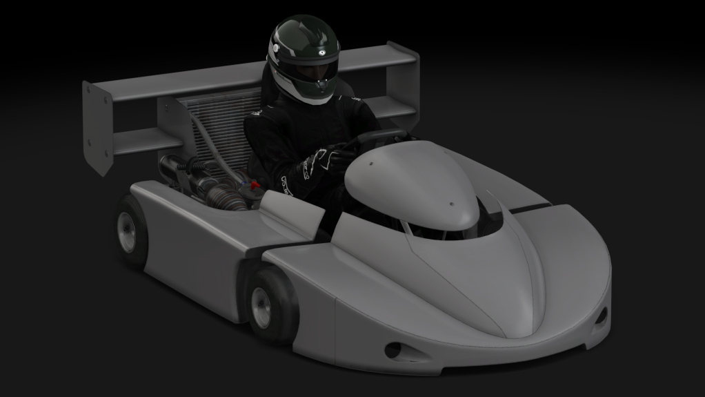 Superkart 250cc International, skin white