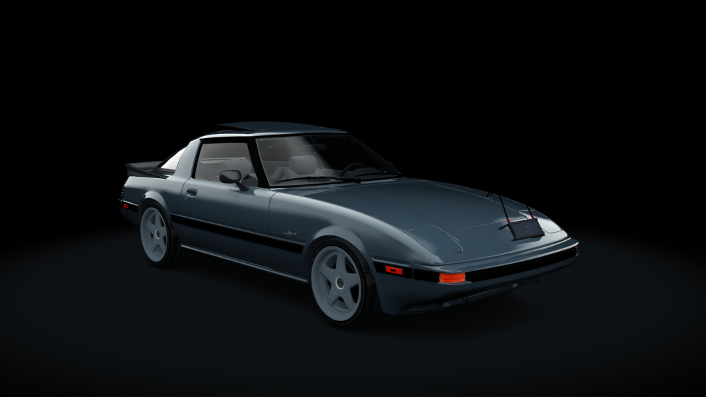 Mazda RX7 FB S1, skin Custom_Silver_Metallic