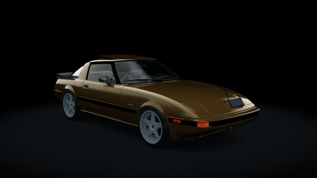 Mazda RX7 FB S1, skin New_Trad_Brown_Metallic