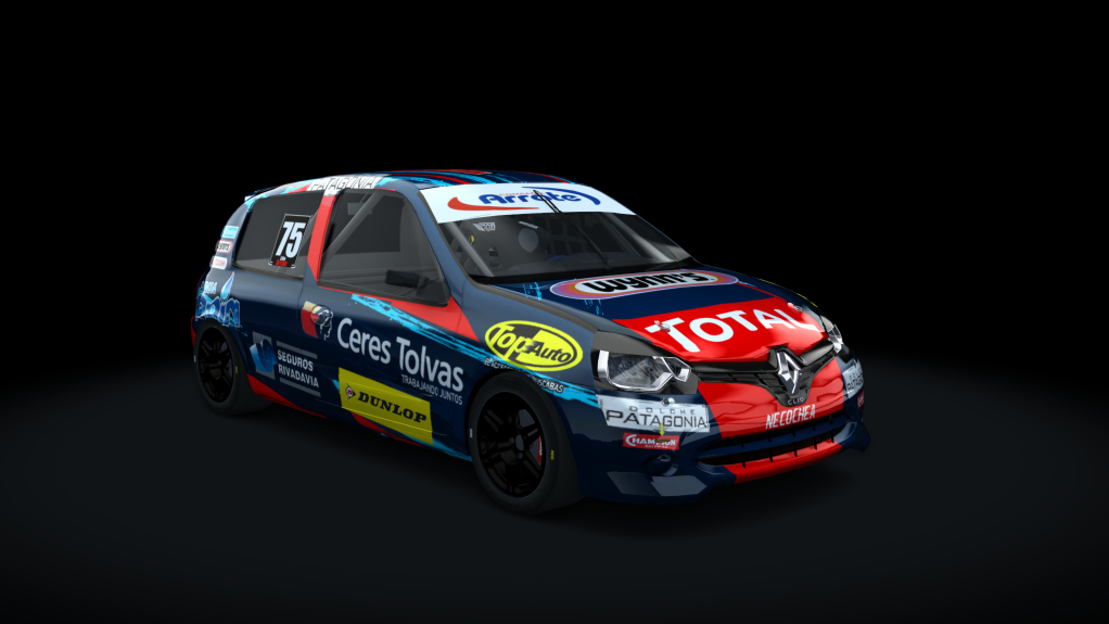 Renault Clio Copa De Marcas, skin 75 - José Luis Arrate