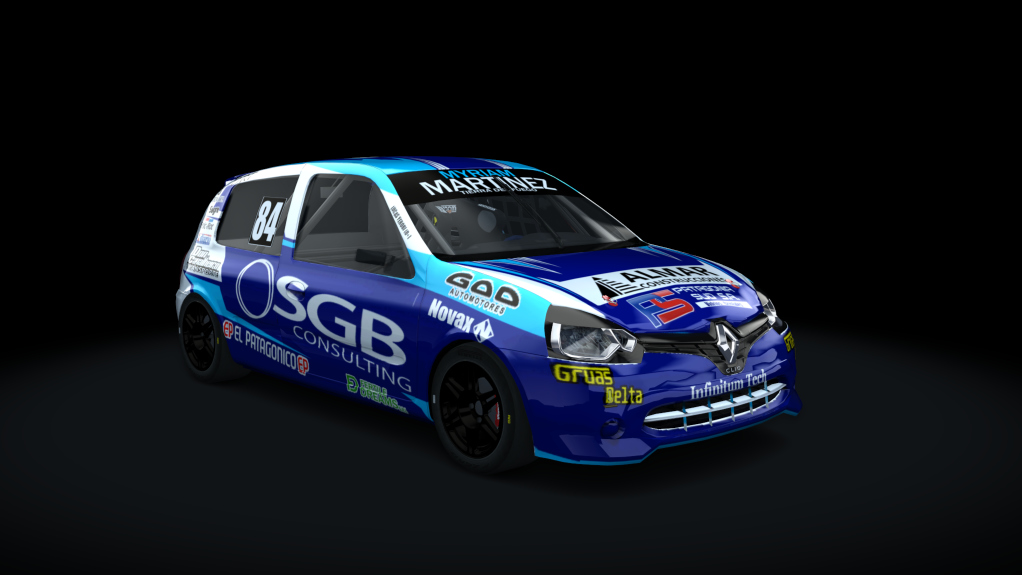 Renault Clio Copa De Marcas, skin 84 - Lucas Yerobi