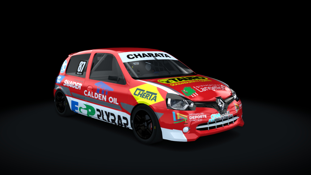 Renault Clio Copa De Marcas, skin 87 - Yamil Apud