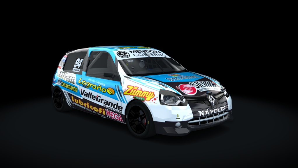 Renault Clio Copa De Marcas, skin 94 - Gonzalo Antolín