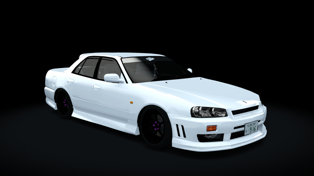 Nissan Skyline HR34, skin FS_STREET_WHITE